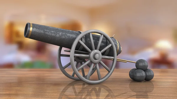 stock image Old cannon
