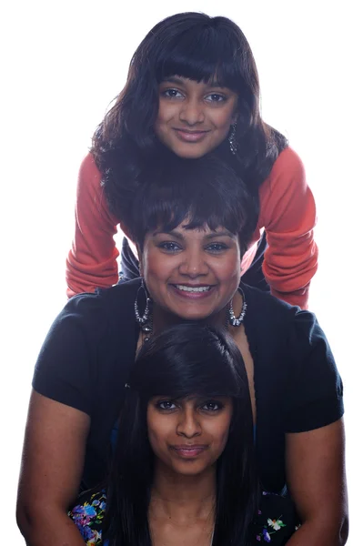Mother and Daughters — Stock Photo, Image