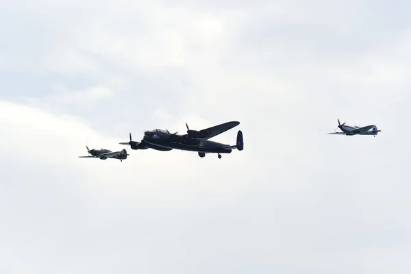 Lancaster en spitfire — Stockfoto