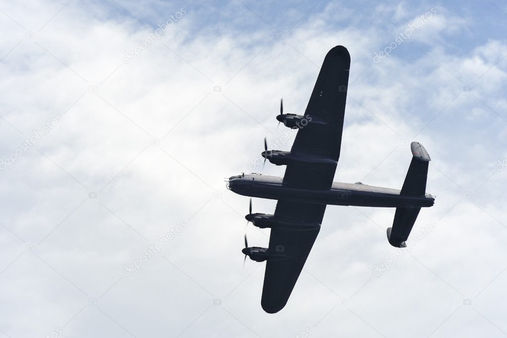 Lancaster Bomber at airshow