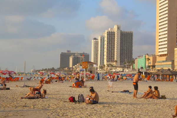 Tel-Aviv Beach — Stock fotografie