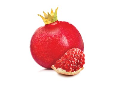 King pomegranate clipart