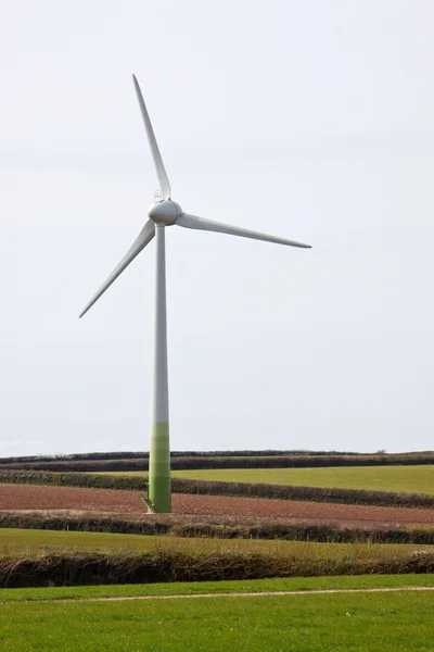 Cornwallský Větrná turbína — Stock fotografie