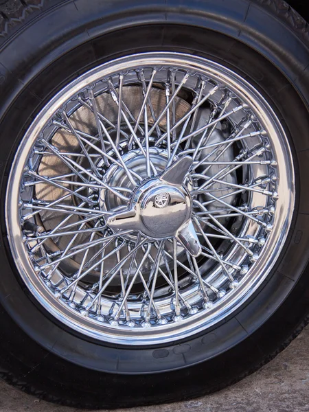 Vintage hjul — Stockfoto