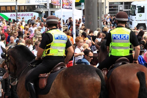 Mounted Police Patrol — Stock Photo, Image