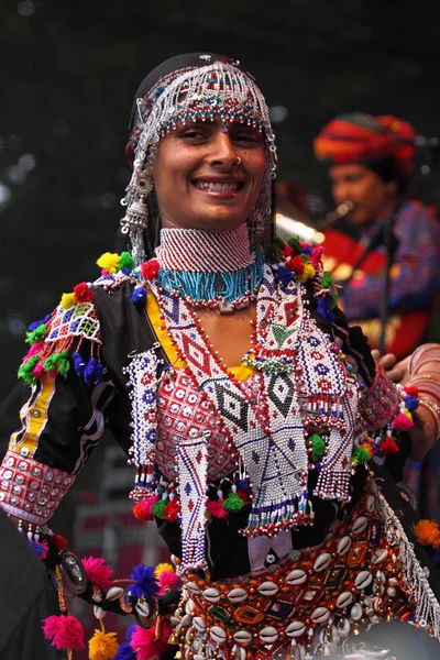 Taniec indyjski — Zdjęcie stockowe