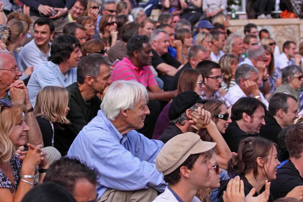 Enthusiastic Audience — Stock Photo, Image