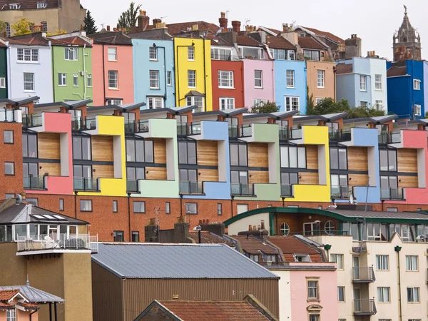Colourful Harbourside Living — Stock Photo, Image