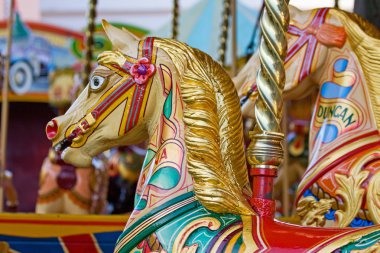 Traditional Fairground Horse 6 clipart