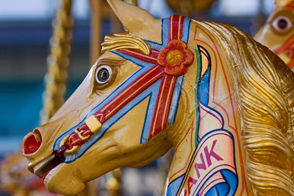Cavalo tradicional Fairground 2 — Fotografia de Stock