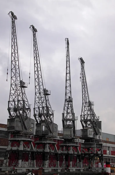 Old Dock Cranes 2 — Stock Photo, Image