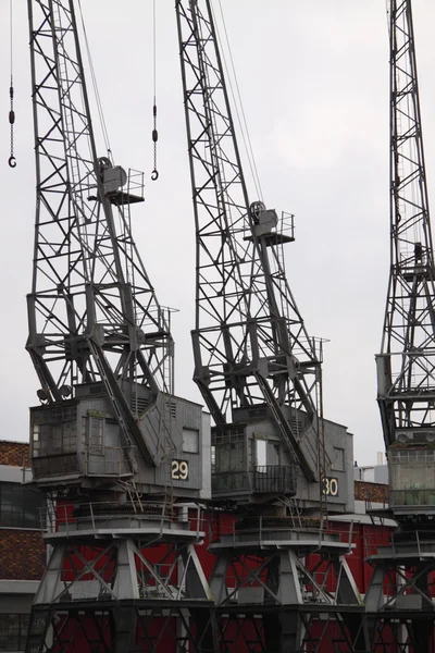 Old Dock Cranes 1 — Stock Photo, Image