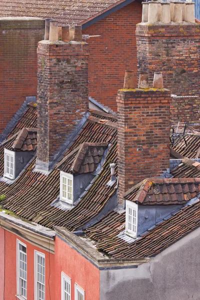 Staré střechy 2 — Stock fotografie