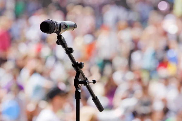 Open Microphone — Stock Photo, Image
