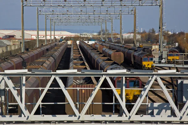 Kol tåg — Stockfoto