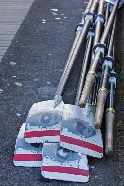 Grounded Oars — Stock Photo, Image