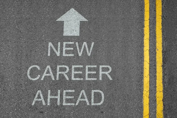 New Career Ahead Arrow — Stock Photo, Image