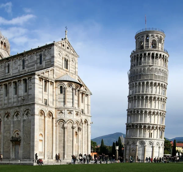 Scheve toren van Pisa Stockfoto