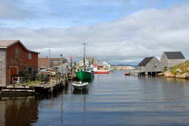 Fishing Village of Peggy's Cove clipart