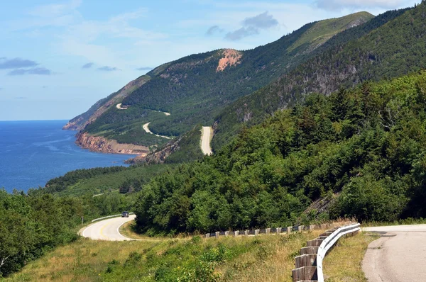 A trilha de Cabot em Cape Breton, Nova Escócia — Fotografia de Stock