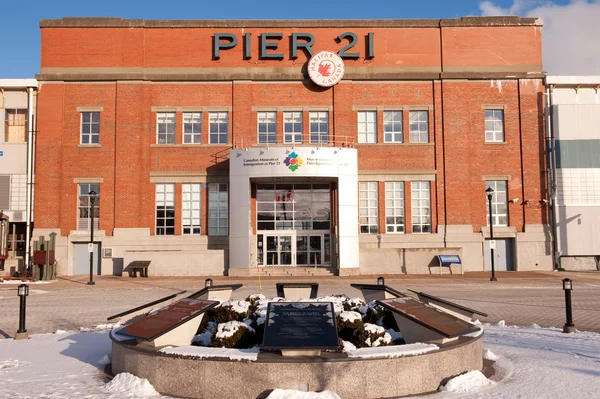 Pier 21 in Halifax, Canada — Stock Photo, Image