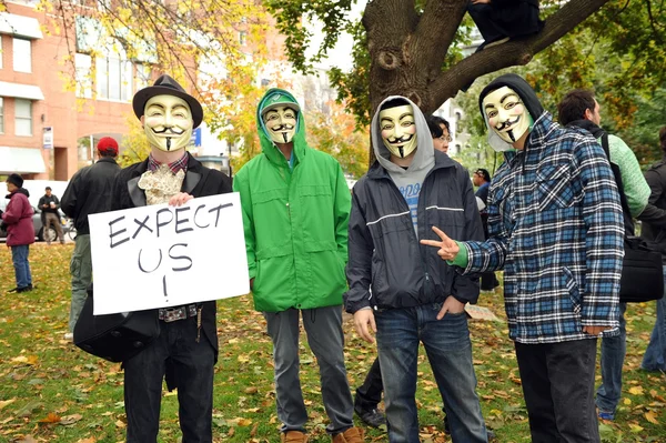 Occupy Toronto — Stock Photo, Image