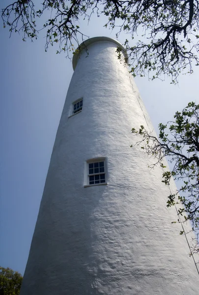 Torre de farol branco — Fotografia de Stock