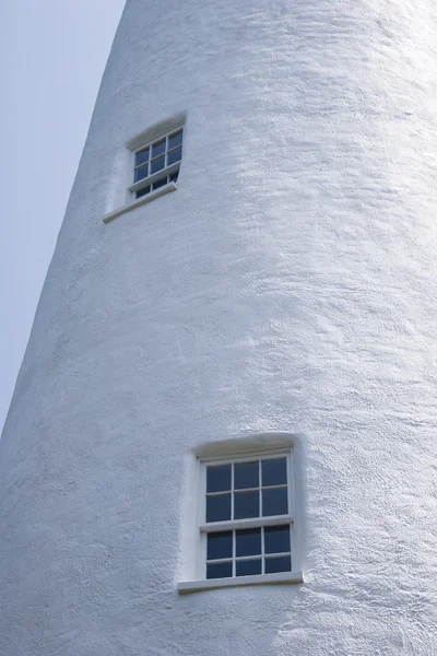 Ocracoke Lighthouse Windows — Stock Photo, Image