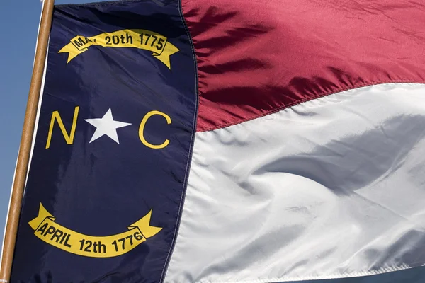 stock image NC State Flag