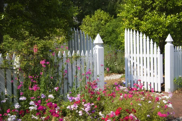 Portão do jardim Imagem De Stock