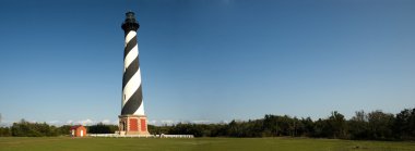 Cape Hatteras Lighthouse Panorama clipart
