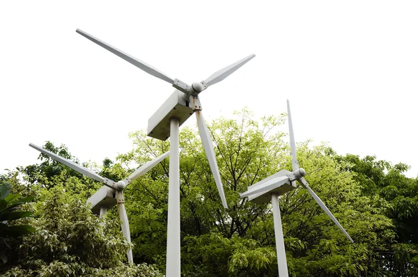 風力発電の電気機械 — ストック写真
