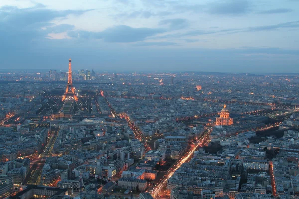 Paris genel bakış — Stok fotoğraf
