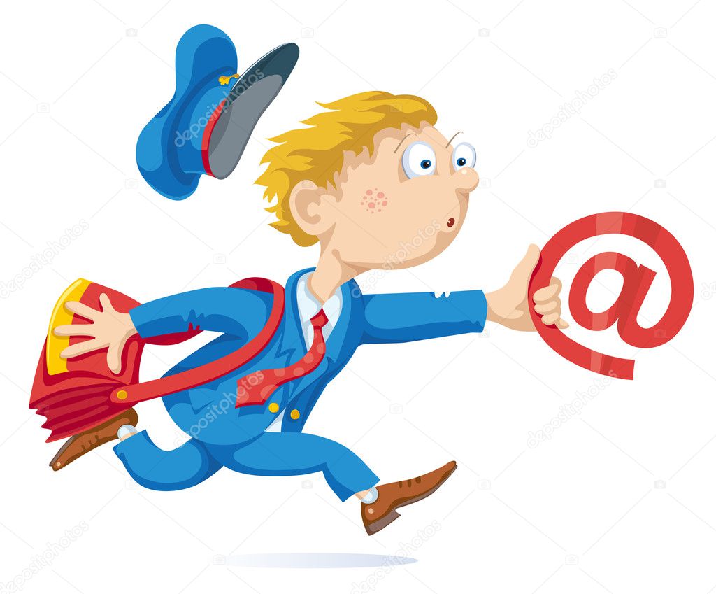 Running Postman With Mail Bag and Message