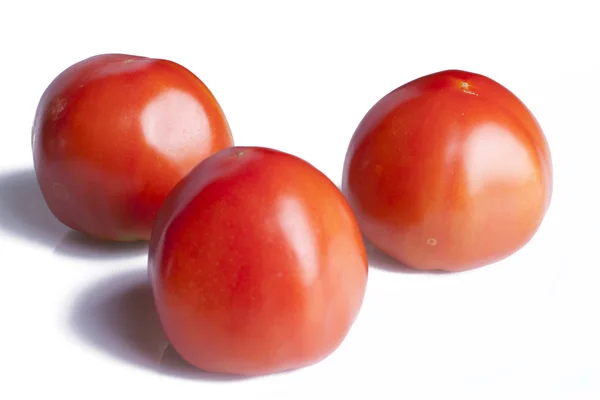 Três tomates — Fotografia de Stock
