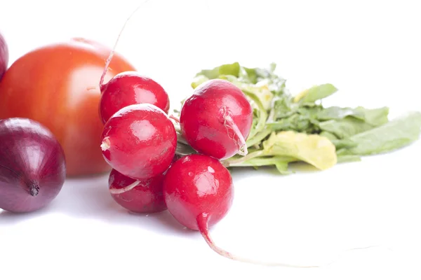 Turp ve salata ingridients — Stok fotoğraf