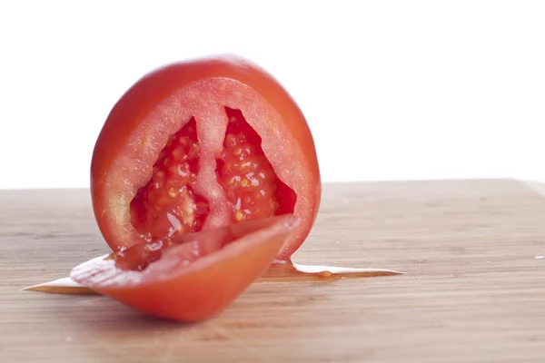 등분된 토마토 — 스톡 사진