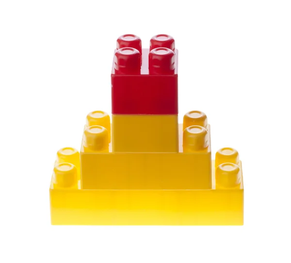 Pyramid with red top — Stock Photo, Image