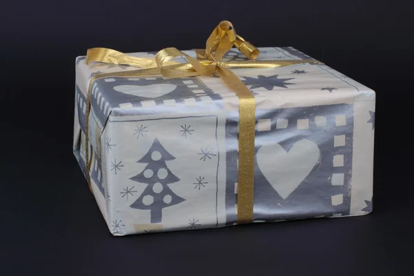 Pacote presente de Natal — Fotografia de Stock