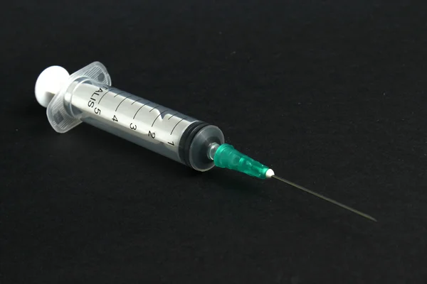Syringe with needle — Stock Photo, Image