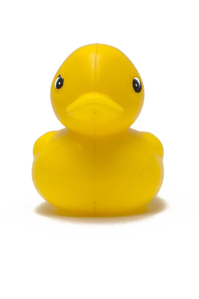Yellow toy duck — Stok fotoğraf