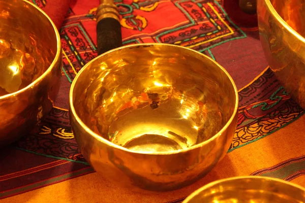 Instrumentos religiosos tibetanos — Fotografia de Stock