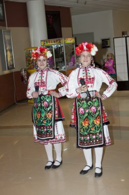 Veliko tarnovo, Bulgaristan - 14 Şubat: ksani dans gösteri