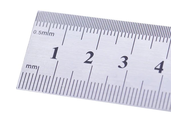 Stock image Metal ruler