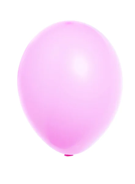 Rózsaszín ballonnal — Stock Fotó