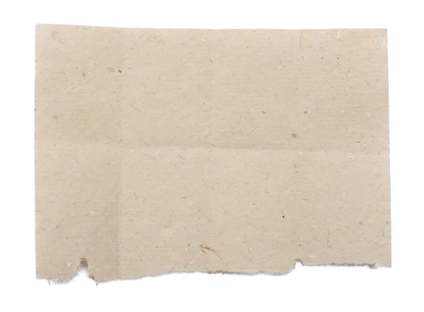 Natuurlijke papier gevouwen in acht — Stockfoto