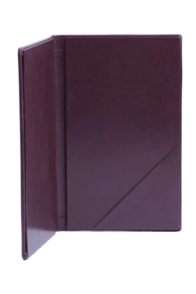 Leather folder — Stock Photo, Image