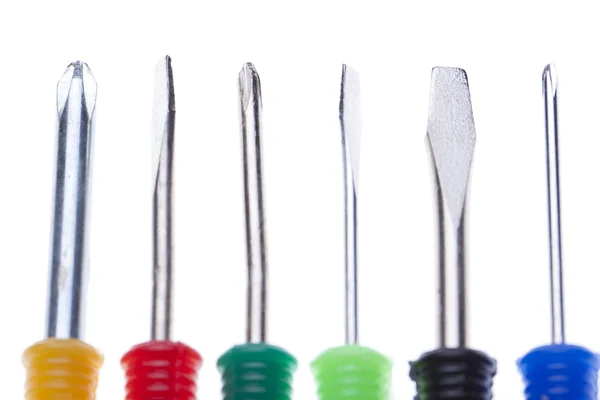 Stock image Colorful screw drivers