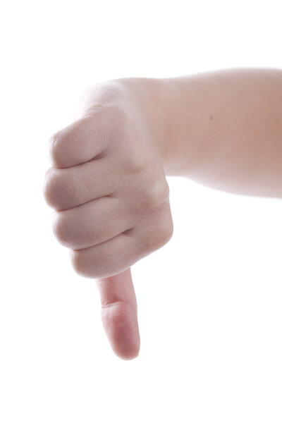 Пальцем вниз
