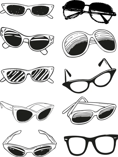 Gafas — Vector de stock
